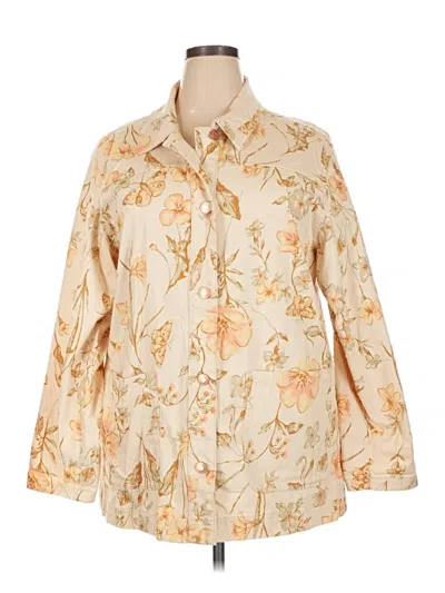 Pre-owned Lc Lauren Conrad Raincoat In Ivory