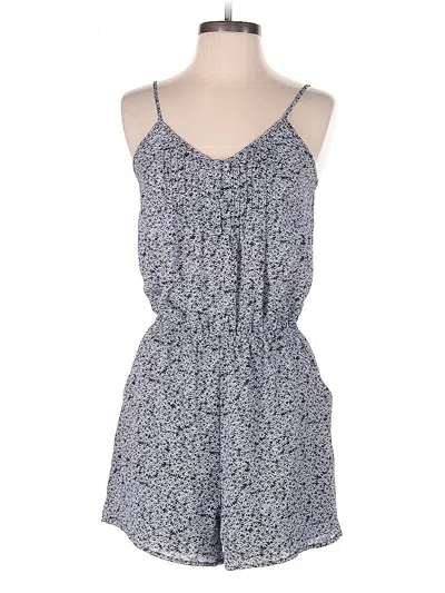 Pre-owned Lc Lauren Conrad Romper In Blue