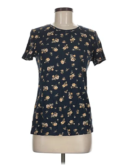 Pre-owned Lc Lauren Conrad Short Sleeve T-shirt In Gold