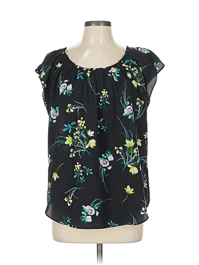 Pre-owned Lc Lauren Conrad Sleeveless Blouse In Black