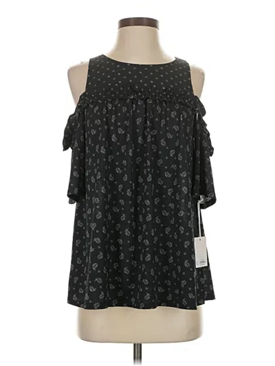 Lc Lauren Conrad Sleeveless Blouse In Black