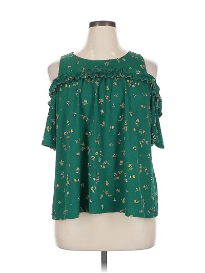 Pre-owned Lc Lauren Conrad Sleeveless Blouse In Green