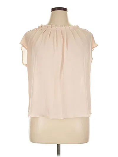 Pre-owned Lc Lauren Conrad Sleeveless Blouse In Ivory