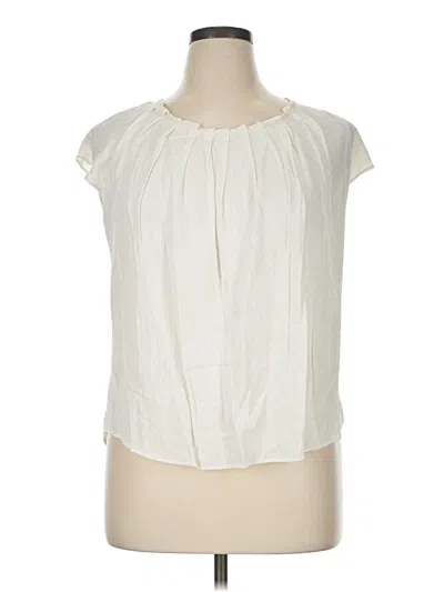 Pre-owned Lc Lauren Conrad Sleeveless Blouse In Ivory