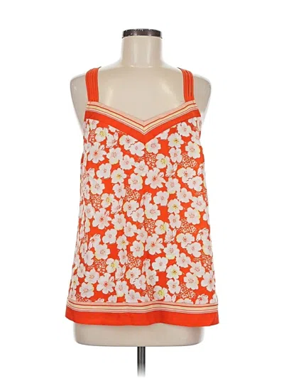 Pre-owned Lc Lauren Conrad Sleeveless Blouse In Orange