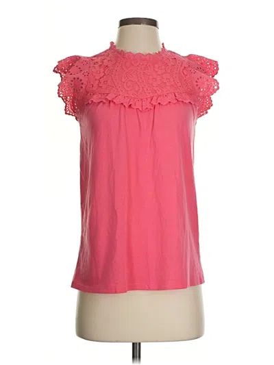 Pre-owned Lc Lauren Conrad Sleeveless Blouse In Pink