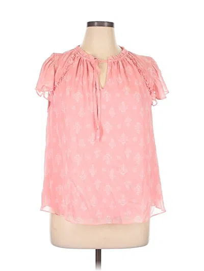 Pre-owned Lc Lauren Conrad Sleeveless Blouse In Pink