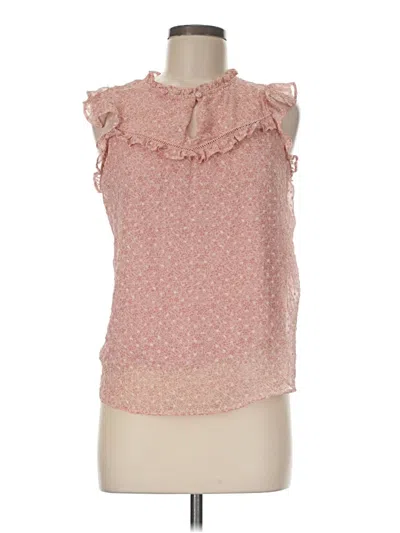Pre-owned Lc Lauren Conrad Sleeveless Blouse In Pink