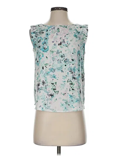 Pre-owned Lc Lauren Conrad Sleeveless Blouse In Teal