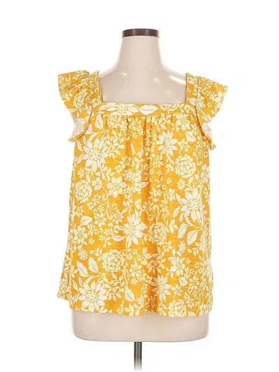 Lc Lauren Conrad Sleeveless Blouse In White