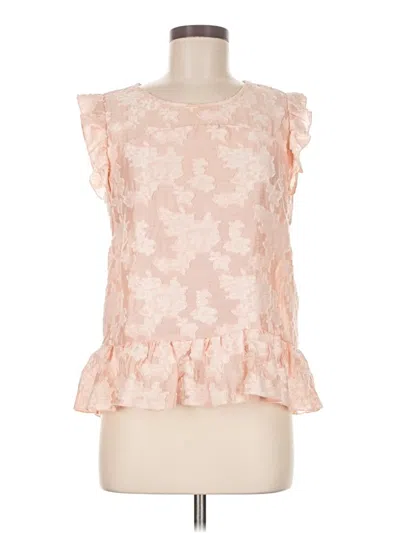 Pre-owned Lc Lauren Conrad Sleeveless T-shirt In Pink