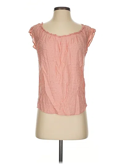 Pre-owned Lc Lauren Conrad Sleeveless T-shirt In Pink