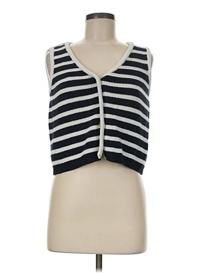 Pre-owned Lc Lauren Conrad Sweater Vest In Blue