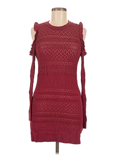 Pre-owned Lc Lauren Conrad Sweater Vest In Red
