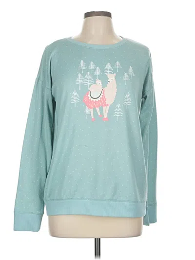 Pre-owned Lc Lauren Conrad Sweatshirt In Blue