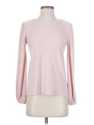 Pre-owned Lc Lauren Conrad Sweatshirt In Pink