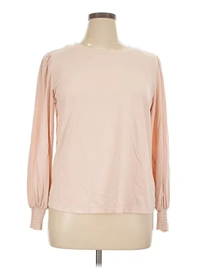 Pre-owned Lc Lauren Conrad Sweatshirt In Pink