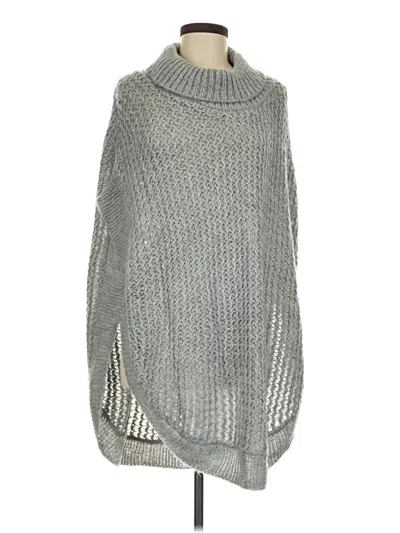 Pre-owned Lc Lauren Conrad Turtleneck Sweater In Gray