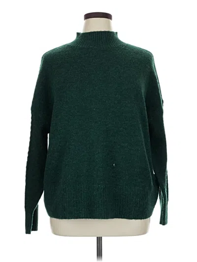 Lc Lauren Conrad Turtleneck Sweater In Green