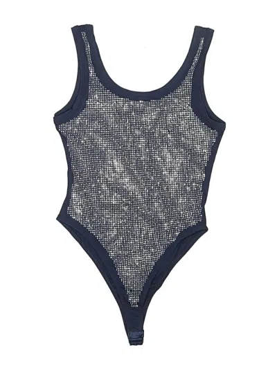 Pre-owned Lc Lizette Collection Bodysuit In Blue
