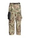 Lc23 Camo Cargo Pants Man Pants Military Green Size Xl Polyamide In Green