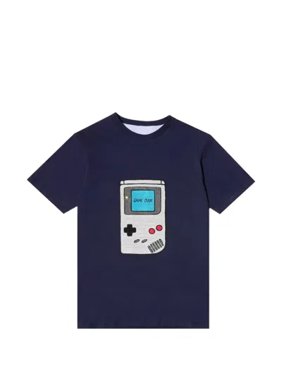 Lc23 Gameboy-patch T-shirt In Blue