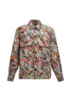 Lc23 Jacquard Overshirt In Multi