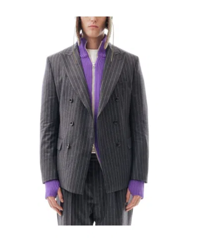 Lc23 Long Sleeved Suit Jacket In Black