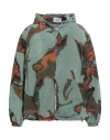 Lc23 Man Jacket Sage Green Size Xl Polyamide In Green