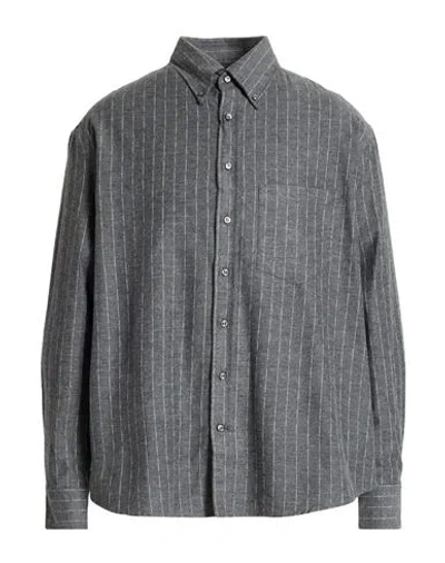 Lc23 Man Shirt Grey Size L Cotton In Gray
