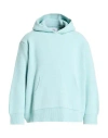 Lc23 Man Sweater Turquoise Size L Wool, Polyamide In Blue