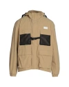 Lc23 Nylon Technical Jacket Man Jacket Camel Size Xl Polyamide In Beige