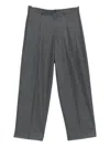 Lc23 Pleated Pants In Gray