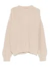 Lc23 Rib Stictch Sweater Clothing In Neutral