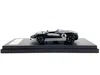 Lcd Models Mclaren Elva Convertible #4 Carbon Black With White And Red Stripes 1/64 Diecast Model Car By Lcd Mo