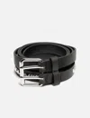Lcdc Double Strap Stud Belt In Black