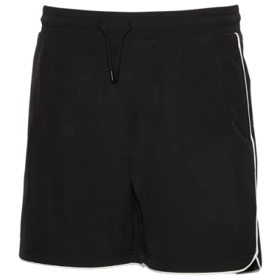 Lckr Kids' Boys  Jasper Nylon Shorts In White/black