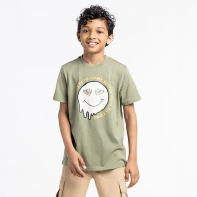 Lckr Kids' Boys   Bdtc Graphic T-shirt In Olivine
