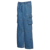 Lckr Boys   Denim Cargo Pants In Blue