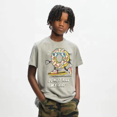 Lckr Kids' Boys   Donut Graphic T-shirt In Gray