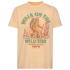 Lckr Boys   Wild Side Graphic T-shirt In Blue/peach Fuzz