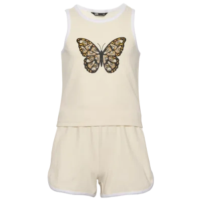 Lckr Kids' Girls   Tank And Shorts Set In Pink