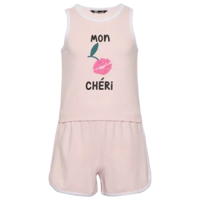 Lckr Kids' Girls   Tank And Shorts Set In Pink