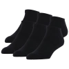 Lckr Men's   6-pack Athletic Half Cushion No Show In Black/black