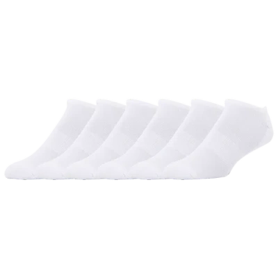 Lckr Kids' Men's   6-pack Athletic Half Cushion No Show In White/white