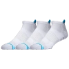 Lckr Mens  3 Pack No Show Socks In White