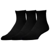 Lckr Mens  3 Pack Quarter Socks In Black