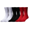 Lckr Mens  6 Pack Basic Crew Socks In Multi