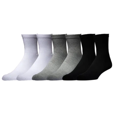 Lckr Mens  6 Pack Basic Quarter Socks In Multi