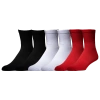 Lckr Mens  6 Pack Basic Quarter Socks In Multi